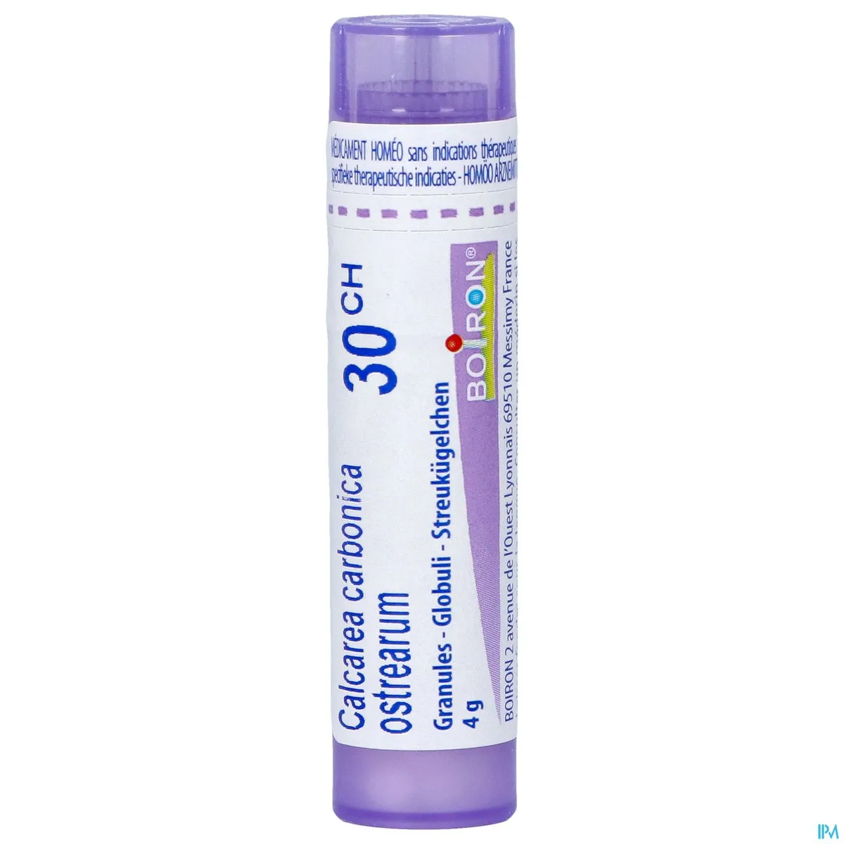 Calcarea Carbonica Ostrearum 30CH Granulen 4g Boiron