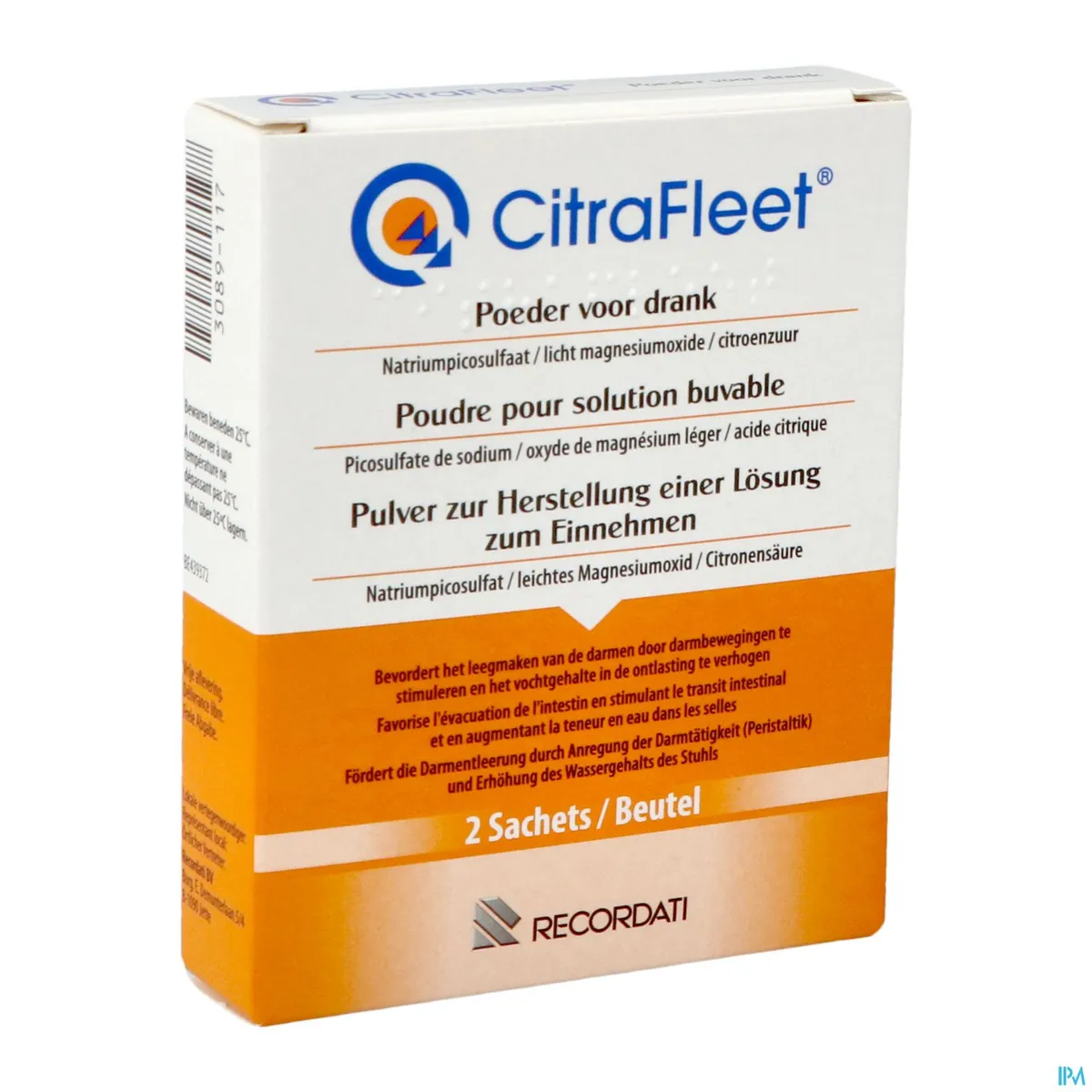 CitraFleet Poeder voor Drinkbare Suspensie 2 Zakjes