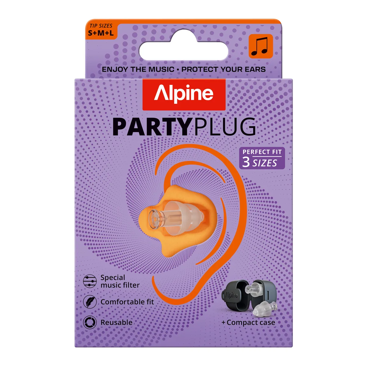 Alpine PartyPlug Bouchons d'Oreilles 1 Paire