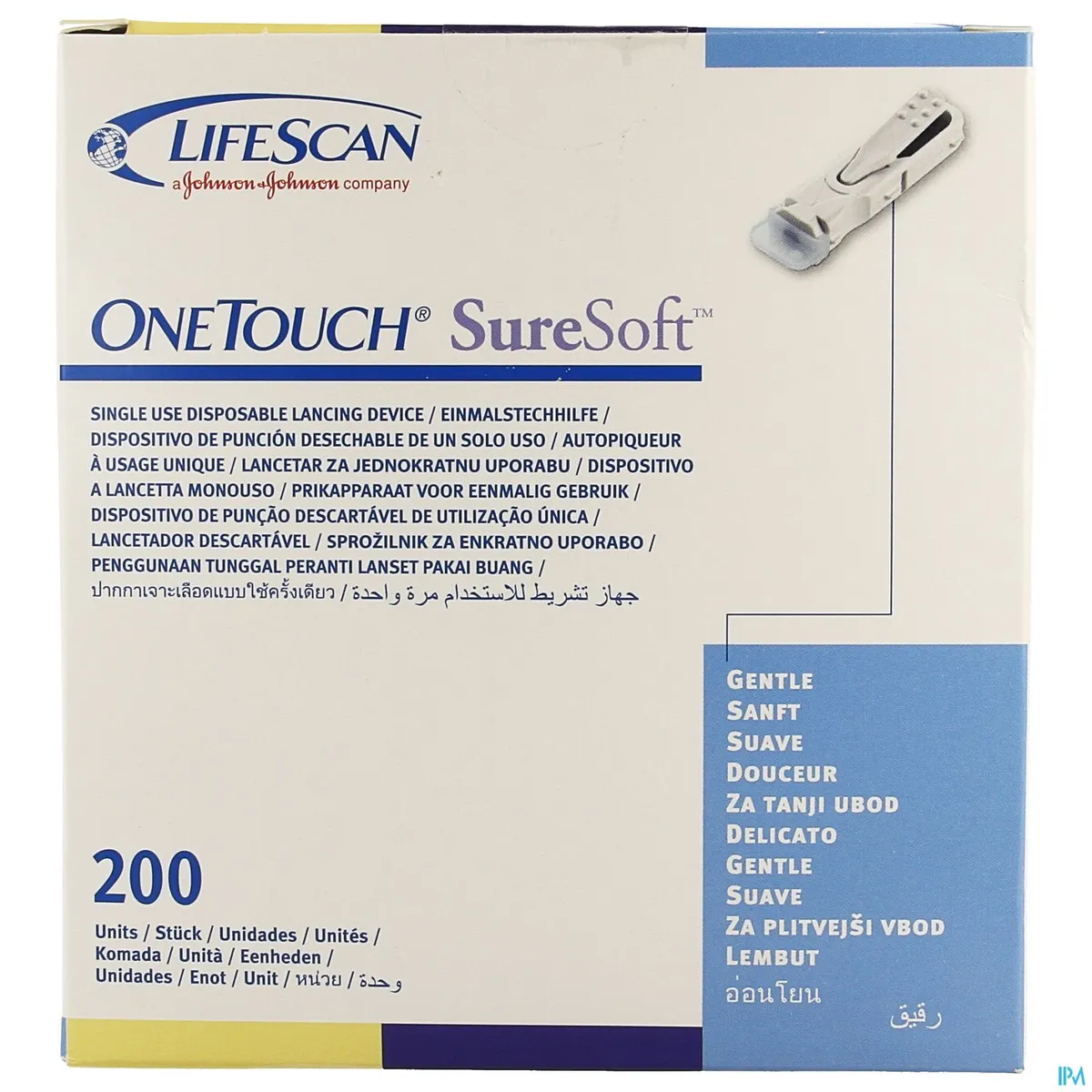 OneTouch SureSoft 200 Ticks
