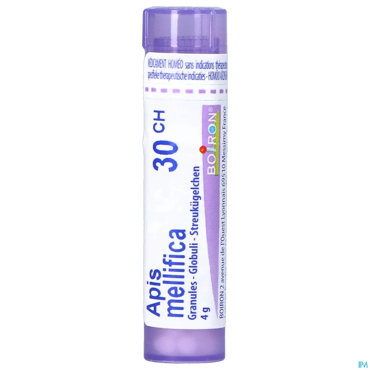 Apis Mellifica 30CH Granules 4g Boiron