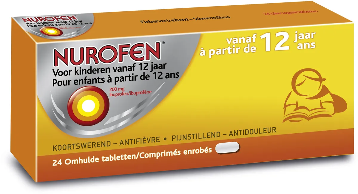 Nurofen Enfant 200mg 24 Comprimés