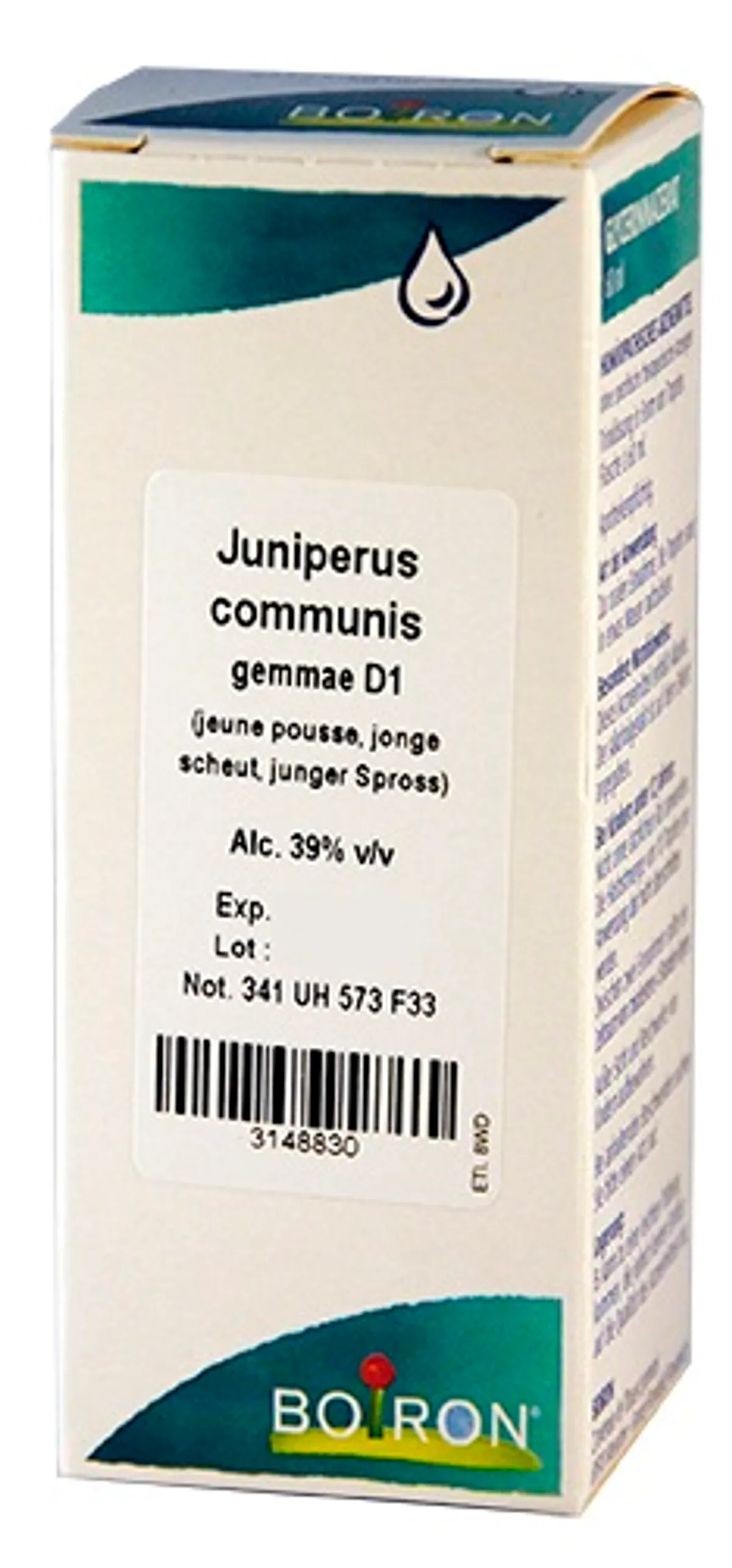 Juniperus Communis Gemmo D160ml Boiron
