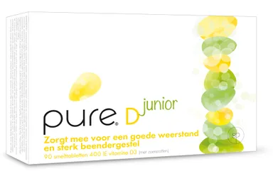 Pure D Junior 90 Orodispergeerbare tabletten