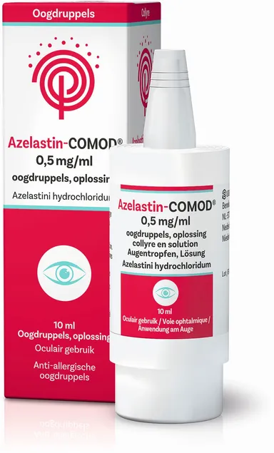 Azelastin-Comod Oogdruppels 10ml