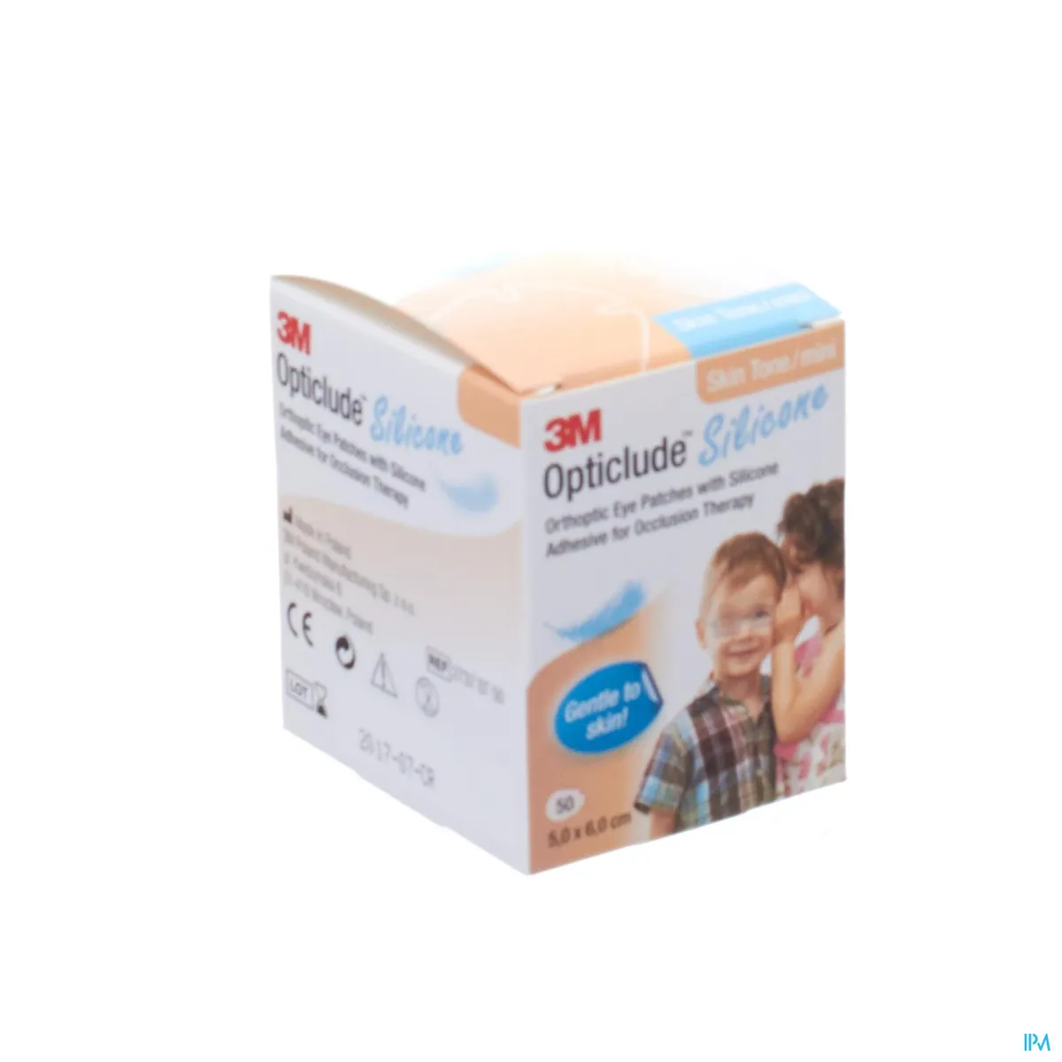 Opticlude 3m Silicone Eye Patch Skin Tone Mini 50