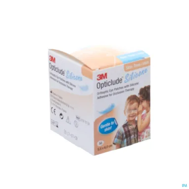 Opticlude 3m Silicone Eye Patch Skin Tone Mini 50