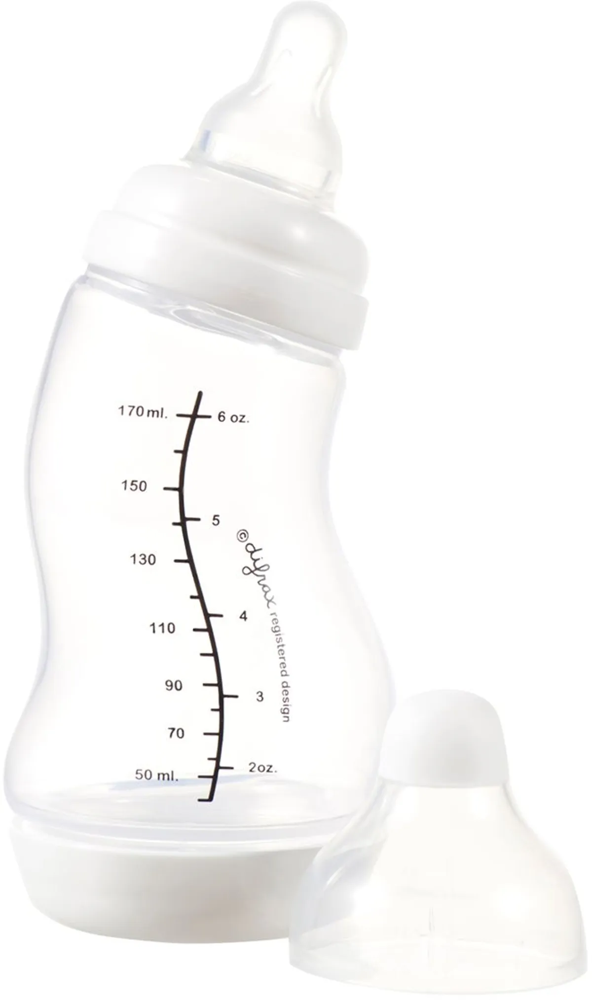 Difrax S-fles Natural Wit 170ml