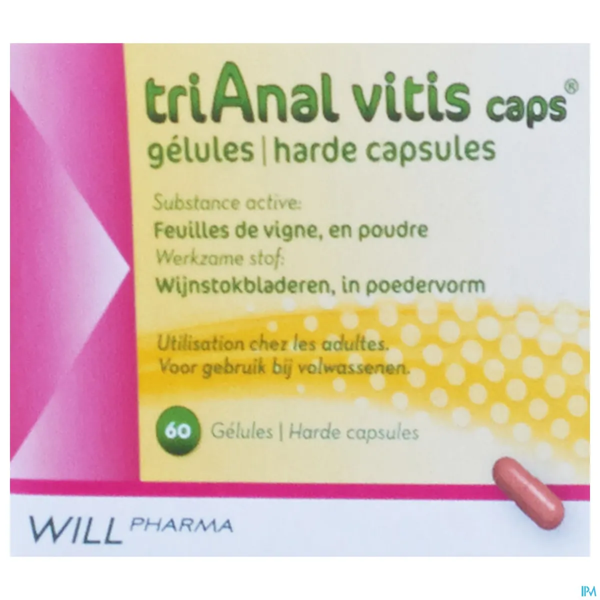 TriAnal Vitis 300mg 60 Capsules