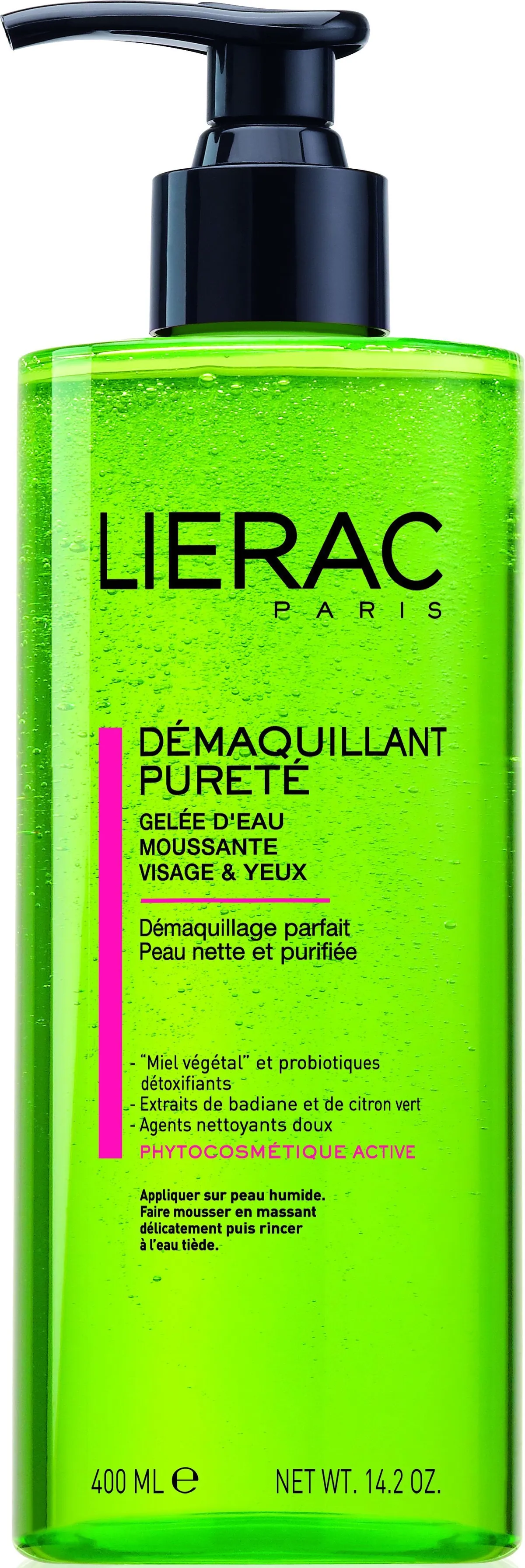 Lierac Démaquillant Pureté Eau Moussante 400ml