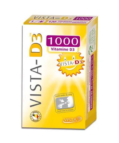 Vista-D3 1000 IU 120 Smelttabletten