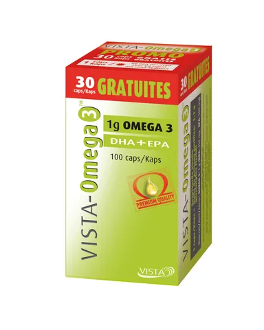 Vista-Omega 3 100 Capsules (70 + 30 gratis)