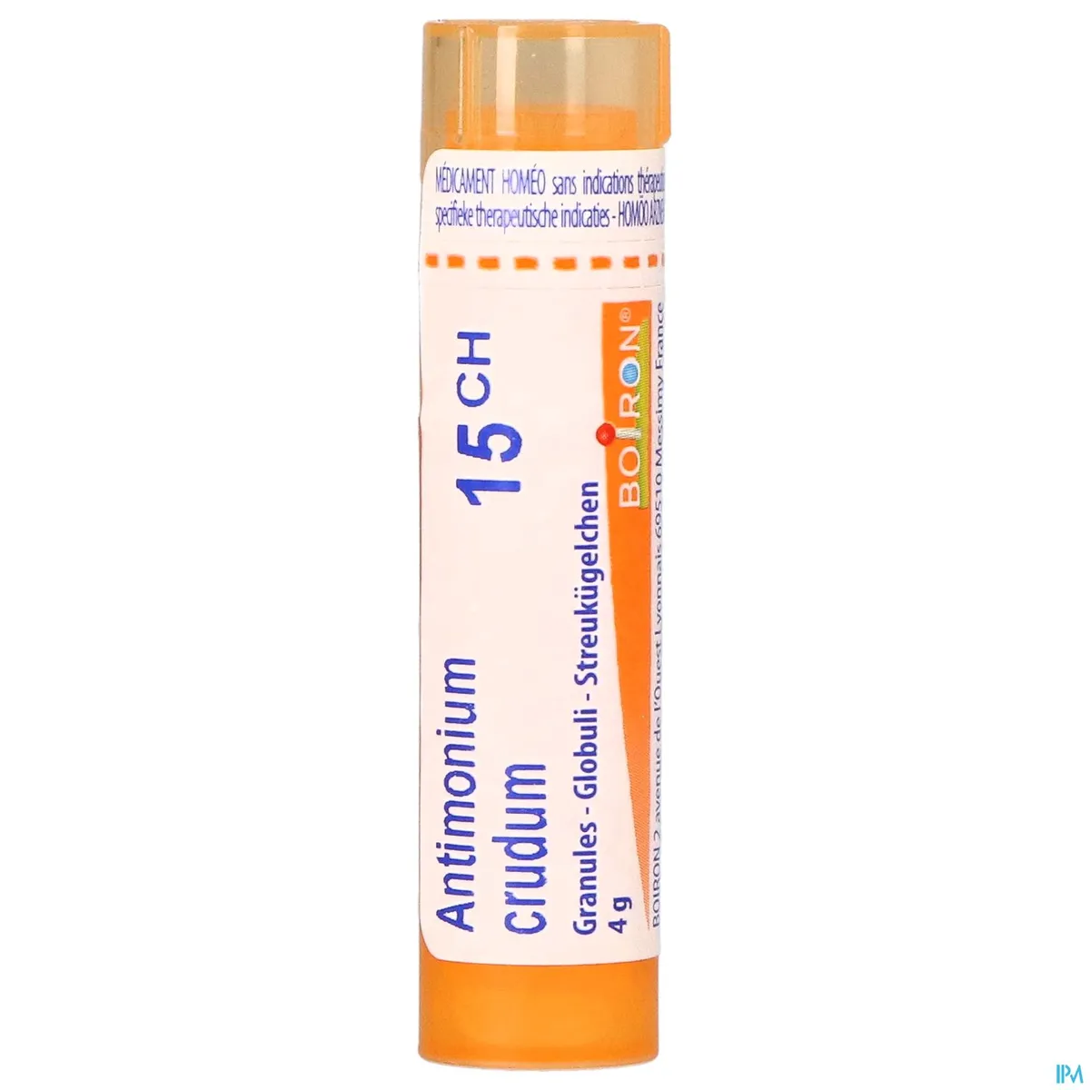 Antimonium Crudum 15CH Granulen Boiron