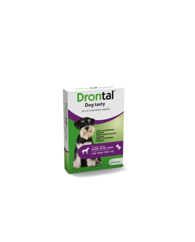 Drontal Tasty Bone 150/144/5 mg 10 kg Dog Tabl 2