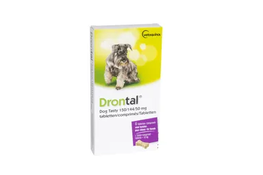 Drontal Tasty Bone 150/144/5 mg 10 kg Dog Tabl 6