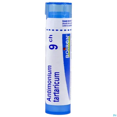Antimonium Tartaricum 9CH Granulen 4g Boiron