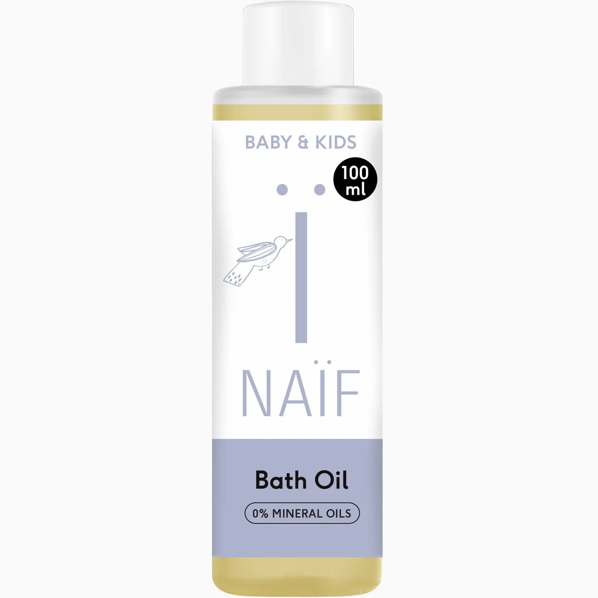 NAIF Huile de Bain Douce 100ml