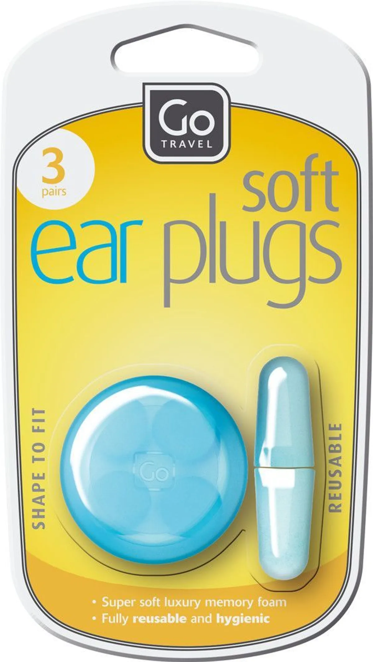 Go Travel Ear Plugs 3 Paires