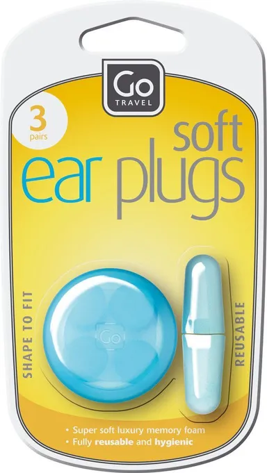 Go Travel Ear Plugs 3 Paar
