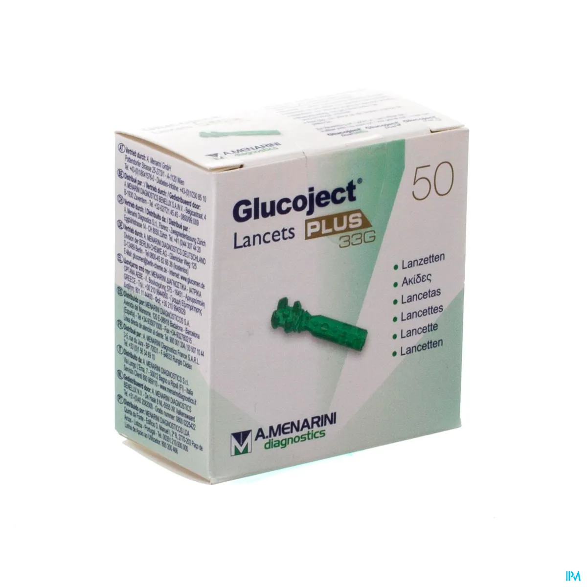 Glucoject Lancets Plus 33g 50 44118