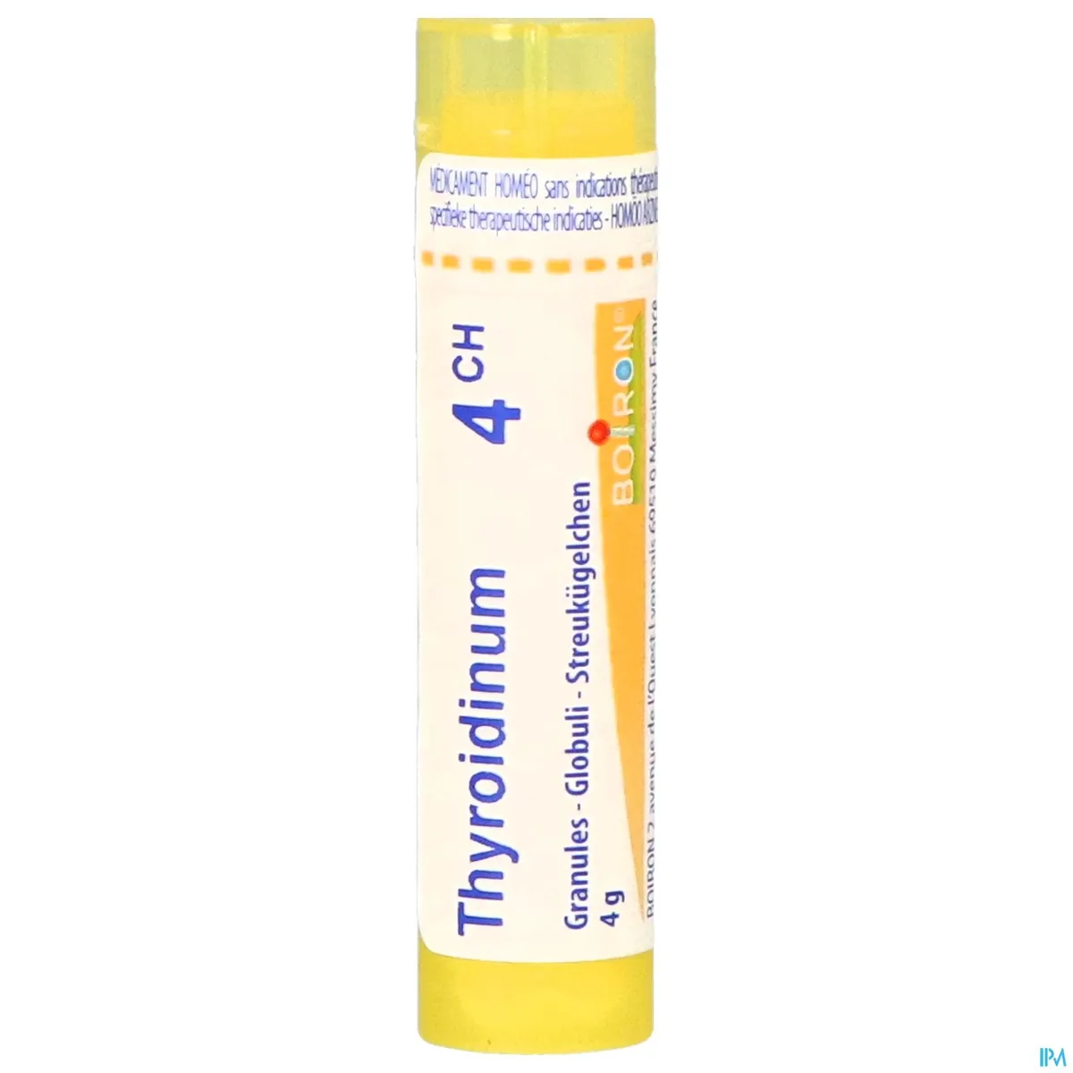 Thyroidinum 04ch Gr 4g Boiron