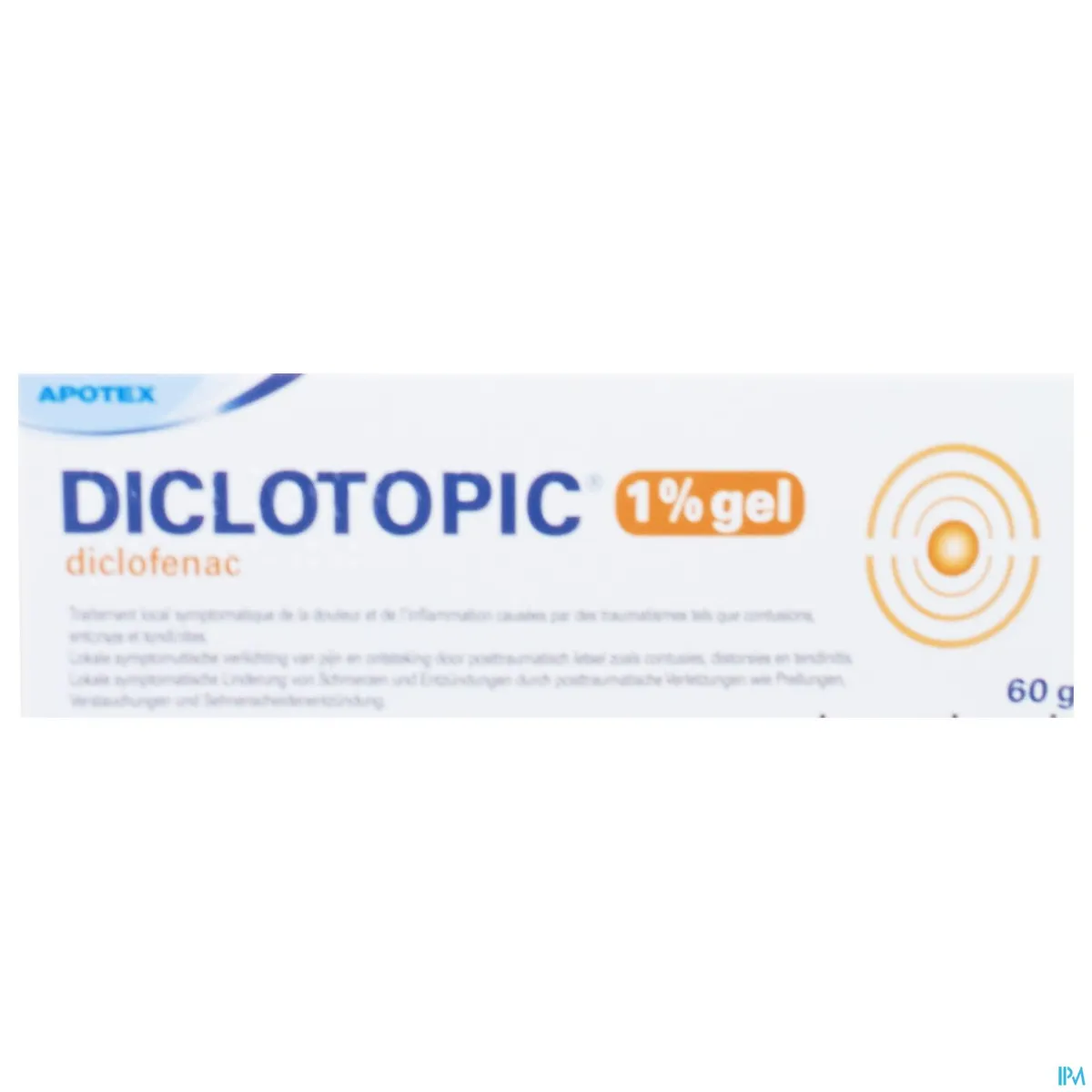 Diclotopic 1% Gel 60g