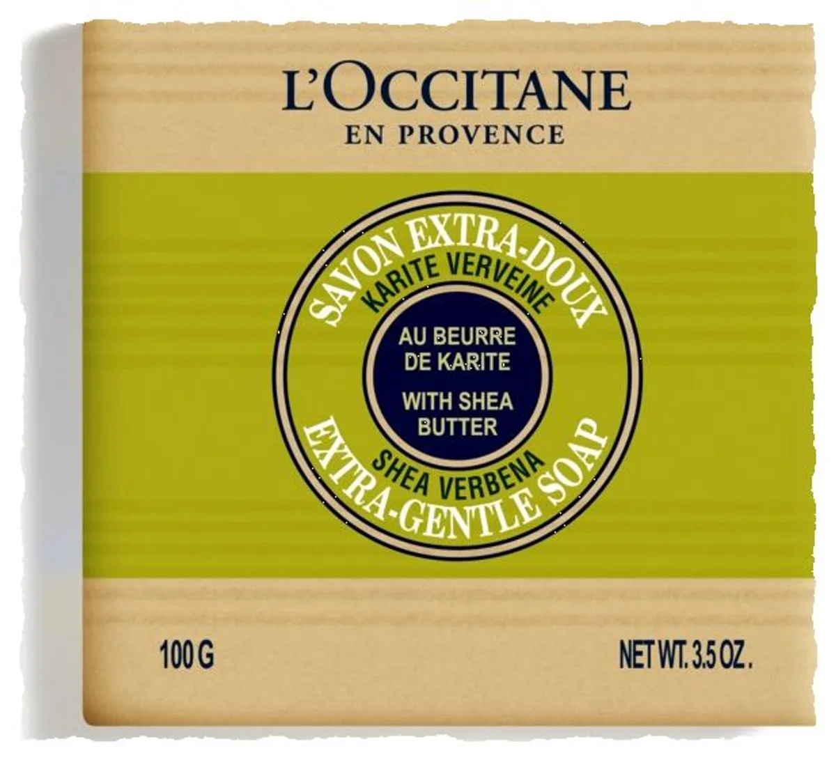 L'occitane Savon Extra-Doux Karité Verveine 100g