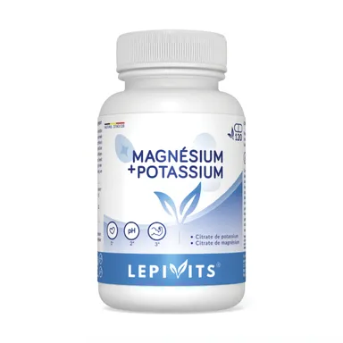 Lepivits Magnésium Potassium 120 Gélules