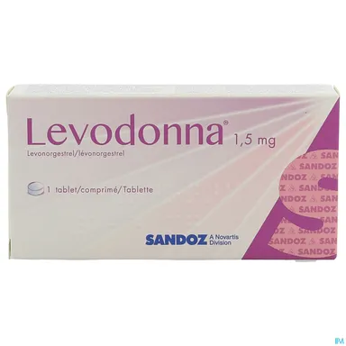 Levodonna Sandoz 1,5mg 1 Comprimé