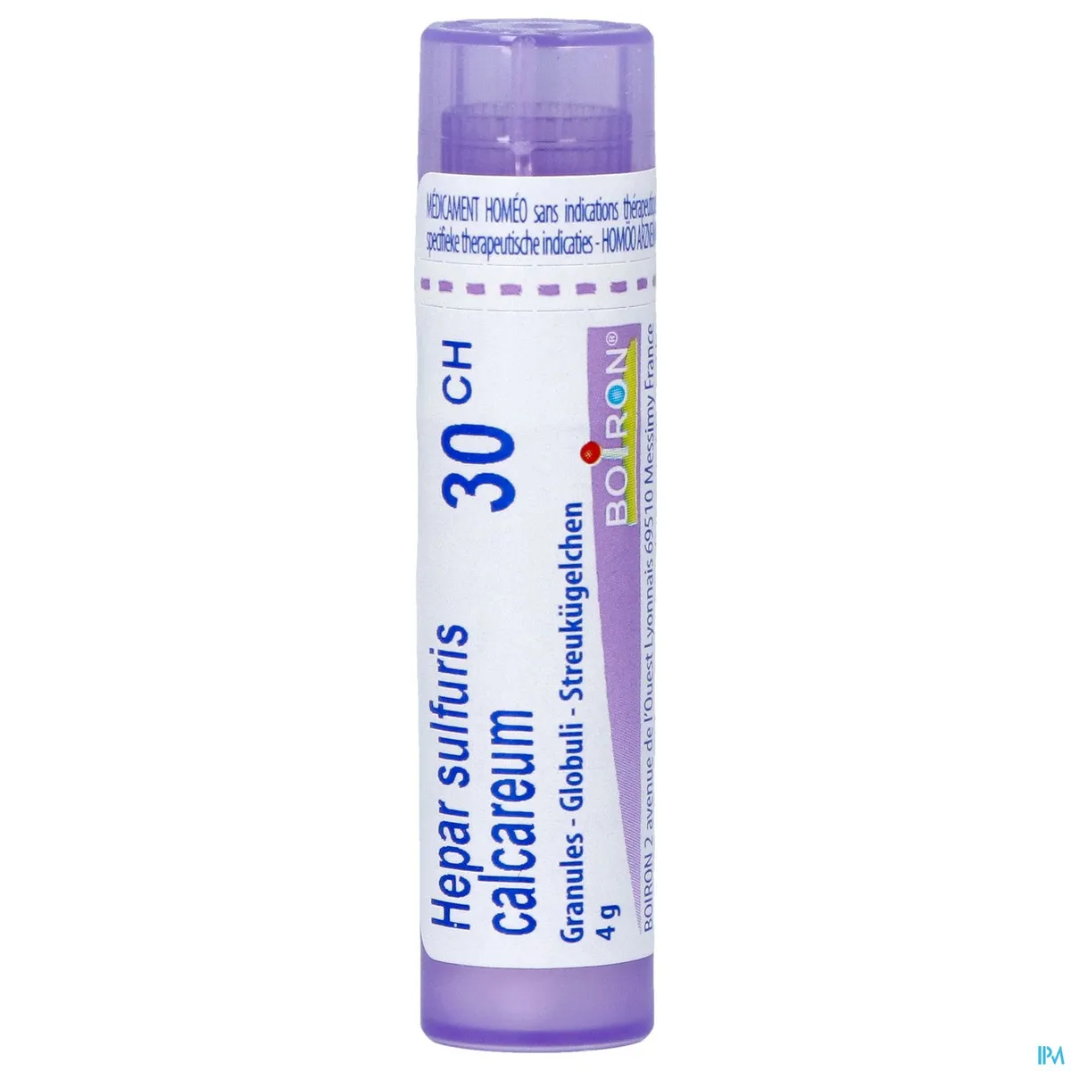 Hepar Sulfuris Calcareum30ch Gr 4g Boiron