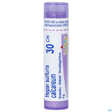 Hepar Sulfuris Calcareum30ch Gr 4g Boiron