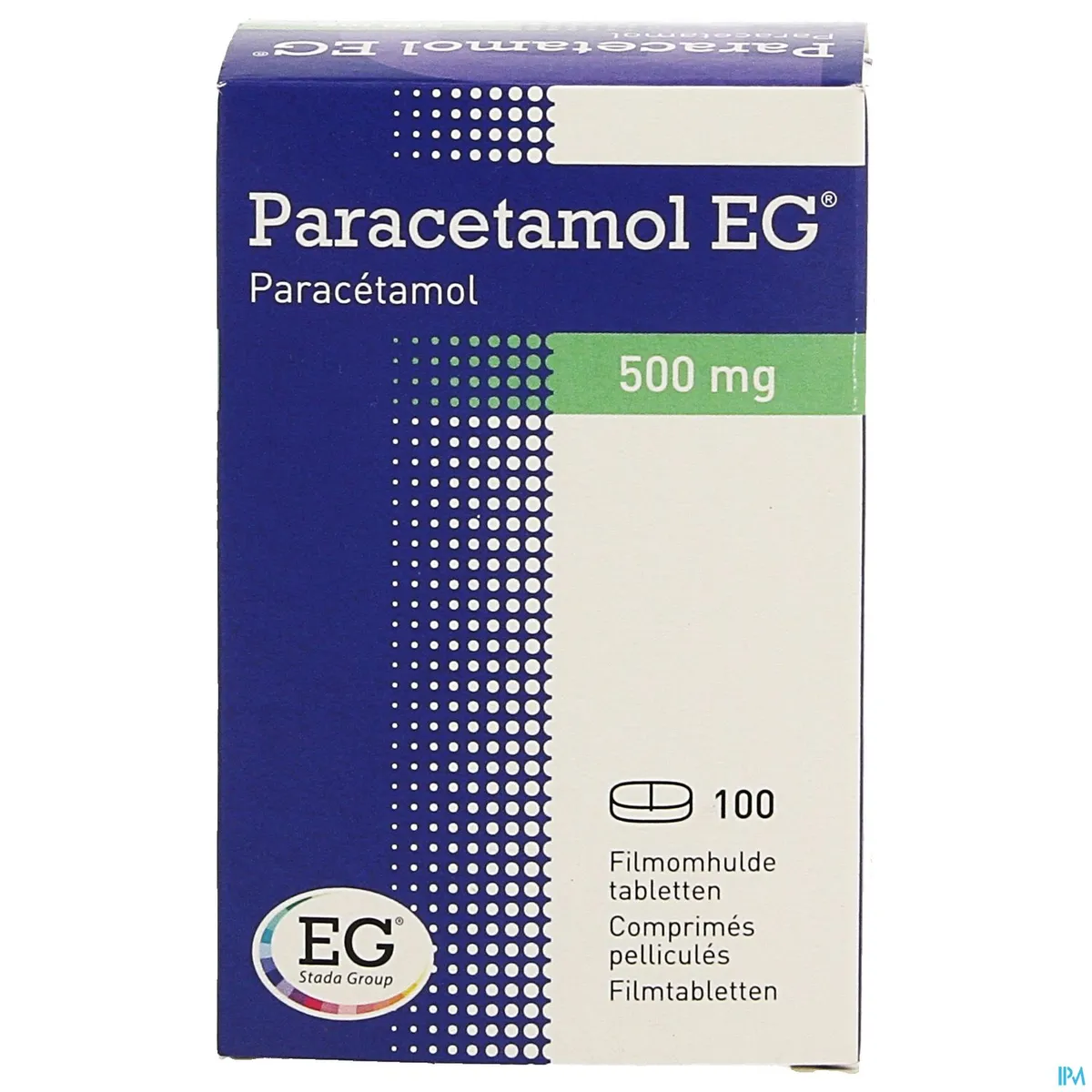 Paracetamol EG 500mg 100 Comprimés