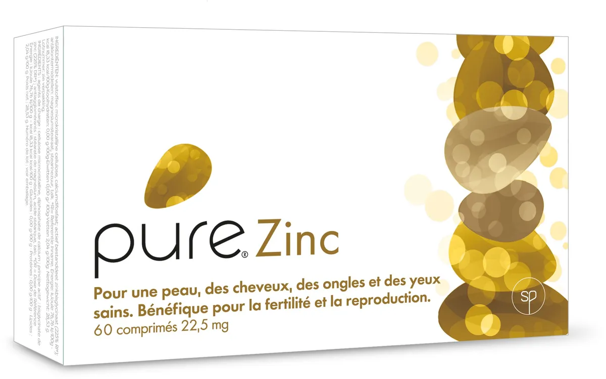 Pure Zinc 60 Comprimés