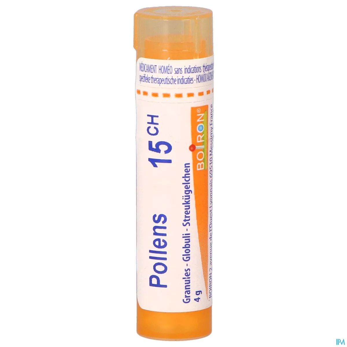 Pollens 15ch Gr 4g Boiron