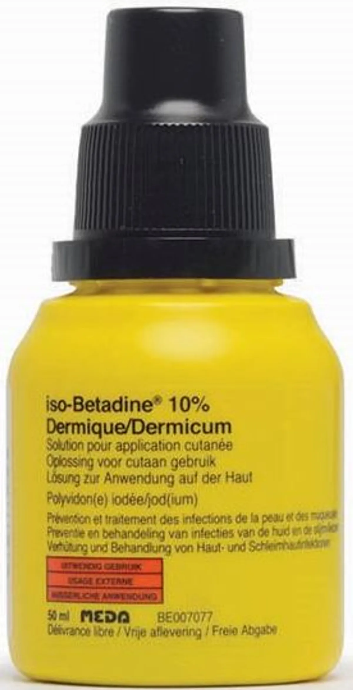 iso-Betadine Dermique 10% Solution pour Application Cutanée 50ml