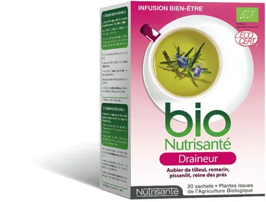 Infusion Bio Draineur 20 Sachets