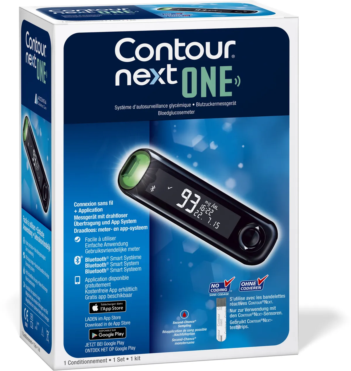 Ascensia Contour NEXT ONE Lecteur de Gylcémie