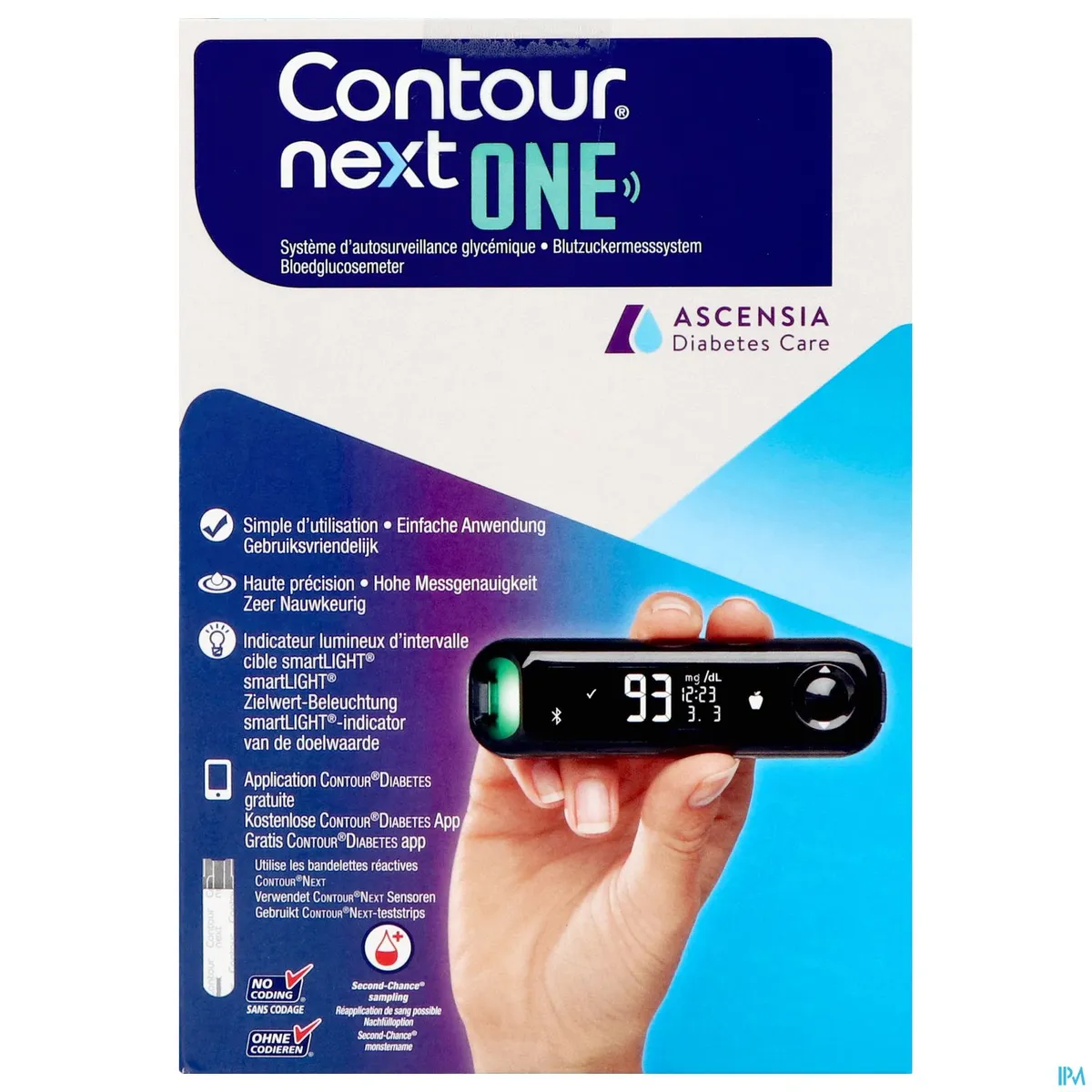 Ascensia Contour NEXT ONE bloedglucosemeter