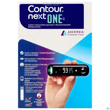 Ascensia Contour NEXT ONE bloedglucosemeter