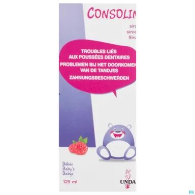 Consolin Siroop Kinderen 125ml Unda