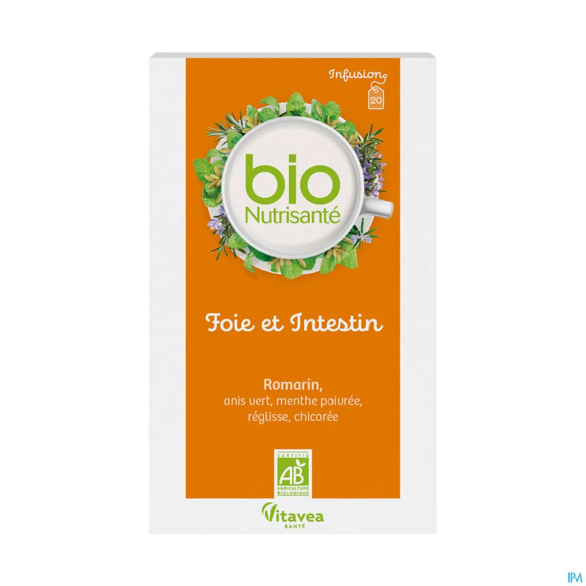 Infusie Bio Lever en Blaas 20 Zakjes