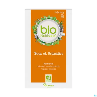 Infusie Bio Lever en Blaas 20 Zakjes