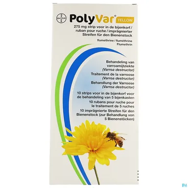 Polyvar Yellow 275mg Ruban Ruche 10