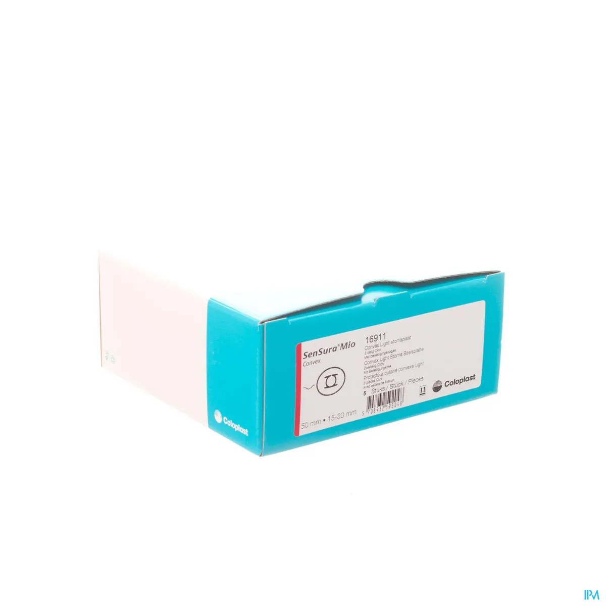 Sensura Mio Conv.light Click 2p Plaques 15-30mm 5