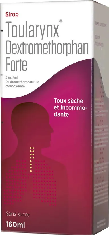 Toularynx Dextromethorphan Forte 3mg/ml Sirop 160ml
