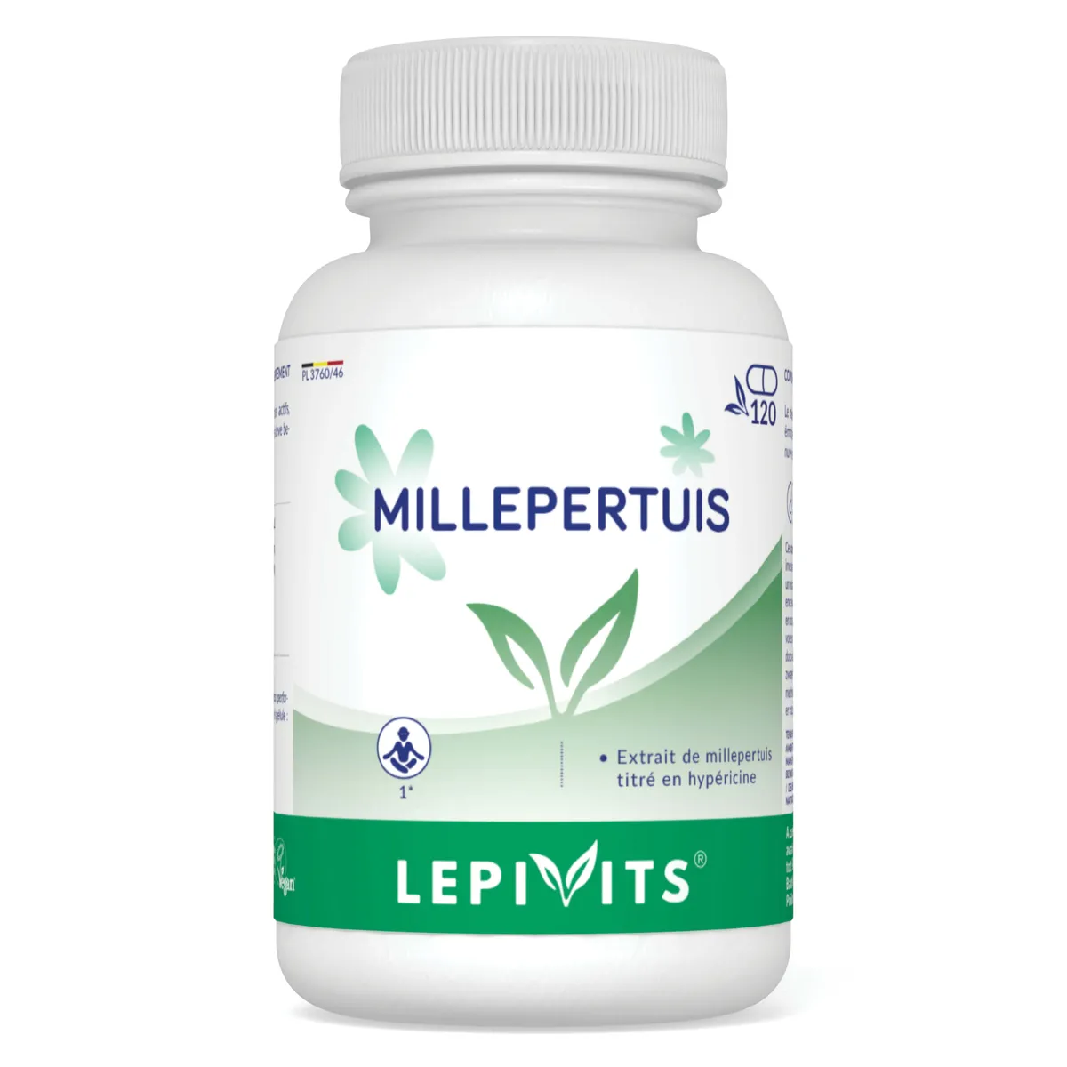 Lepivits Millepertuis Plus 120 Gélules
