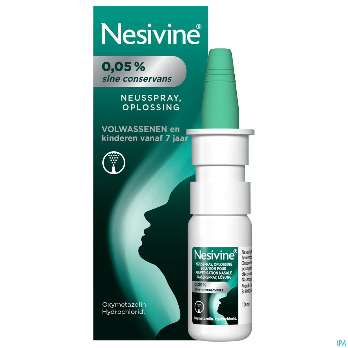 Nesivine 0,05% Sine Conservans Spray Nasal 10ml