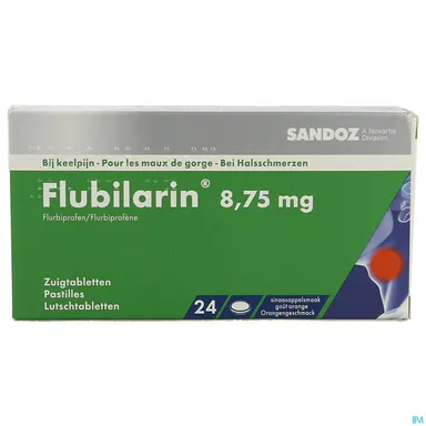 Flubilarin 8,75mg 24 Zuigtabletten