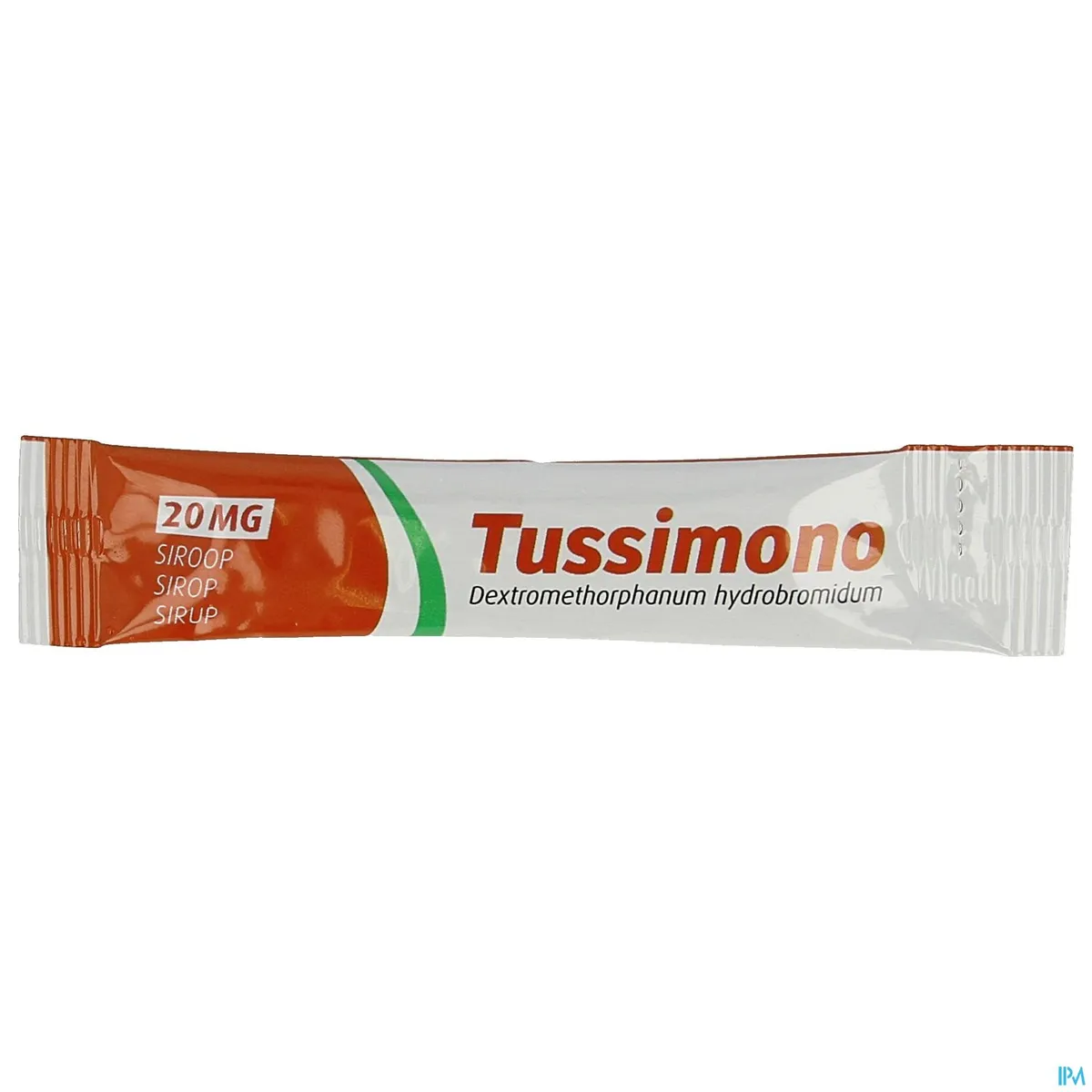 Tussimono 20 mg Siroop 20 zakjes