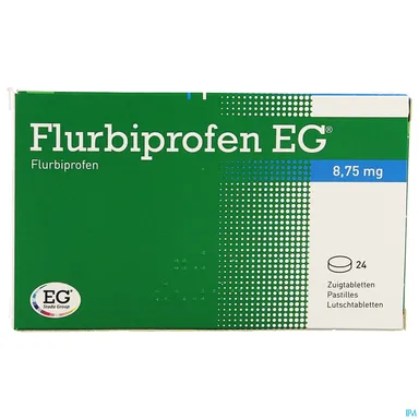 Flurbiprofen EG 8,75mg 24 Zuigtabletten